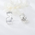 Picture of Impressive Platinum Plated Zinc Alloy Stud Earrings with Low MOQ