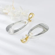 Picture of Affordable Zinc Alloy Platinum Plated Drop & Dangle Earrings from Trust-worthy Supplier