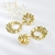 Picture of Beautiful Medium Gold Plated Drop & Dangle Earrings