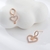 Picture of Delicate Rose Gold Plated Dangle Earrings with Fast Delivery