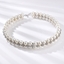 Show details for Impressive White Cubic Zirconia Short Chain Necklace at Great Low Price