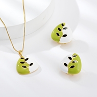 Picture of Good Enamel Small 2 Piece Jewelry Set