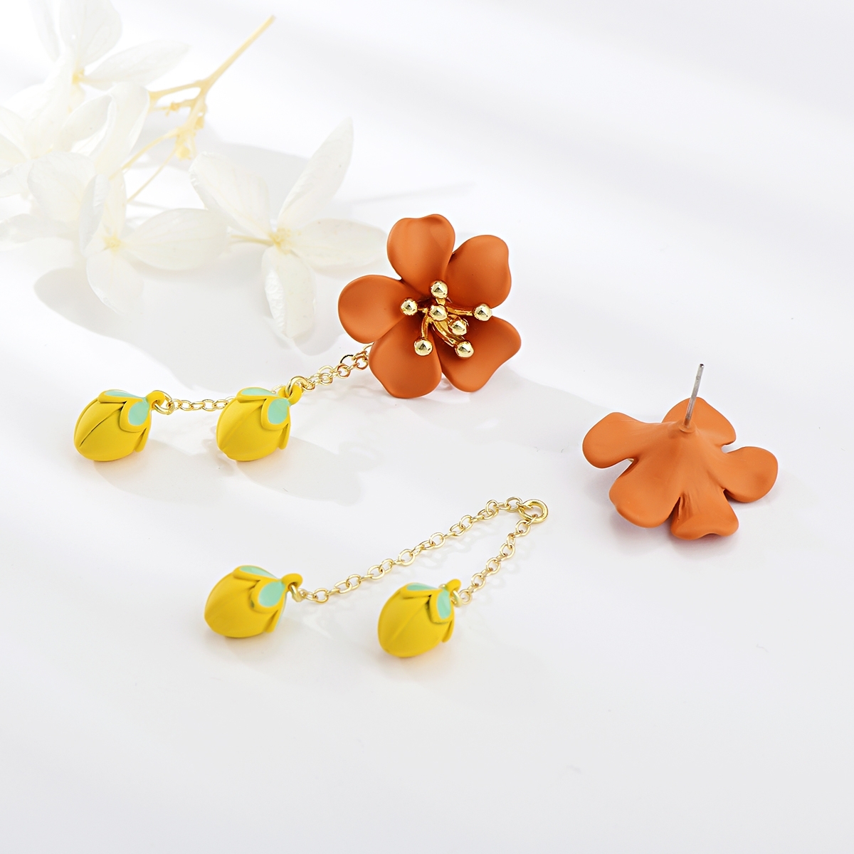 Small Flower & Plants earrings