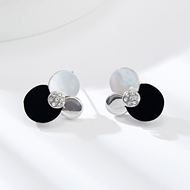 Picture of Exclusive Zinc Alloy Rose Gold Plated Stud Earrings from Trust-worthy Supplier