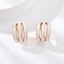 Show details for Zinc Alloy Classic Stud Earrings in Flattering Style
