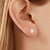 Picture of Delicate White Stud Earrings with Worldwide Shipping