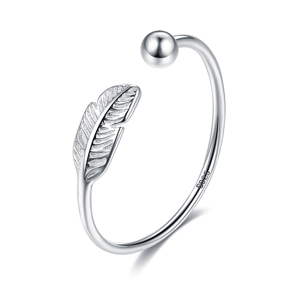 Picture of Buy Platinum Plated 925 Sterling Silver Adjustable rings with Price