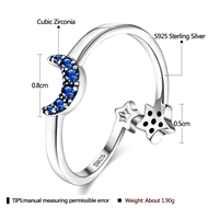 Picture of Nickel Free Platinum Plated 925 Sterling Silver Adjustable Bracelet with No-Risk Refund