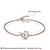 Picture of Reasonably Priced Rose Gold Plated 925 Sterling Silver Fashion Bracelet from Reliable Manufacturer
