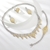 Picture of Luxury White 4 Piece Jewelry Set Factory Direct Supply