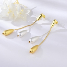 Show details for Copper or Brass Medium Dangle Earrings from Certified Factory