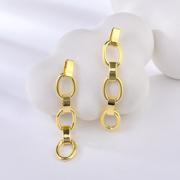 Picture of Inexpensive Zinc Alloy Gold Plated Drop & Dangle Earrings from Reliable Manufacturer