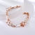 Picture of Brand New Rose Gold Plated Concise Bracelets