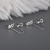 Picture of Inexpensive Platinum Plated 925 Sterling Silver Stud Earrings from Reliable Manufacturer