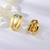 Picture of Eye-Catching Gold Plated Zinc Alloy Big Stud Earrings with Member Discount