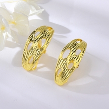Show details for Low Price Zinc Alloy Dubai Big Stud Earrings from Trust-worthy Supplier