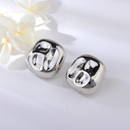 Picture of Zinc Alloy Big Big Stud Earrings with Full Guarantee
