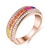 Picture of Hot Selling Colorful Cubic Zirconia Fashion Ring with No-Risk Refund