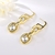 Picture of Good Quality Artificial Crystal Big Dangle Earrings