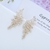 Picture of Funky Big White Dangle Earrings
