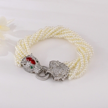 Show details for Luxury White Fashion Bracelet Online Only