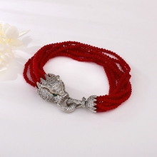 Show details for Low Cost Platinum Plated Copper or Brass Fashion Bracelet with Low Cost