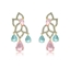 Show details for Copper or Brass Gold Plated Dangle Earrings from Certified Factory