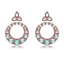 Show details for Unique Cubic Zirconia Big Dangle Earrings