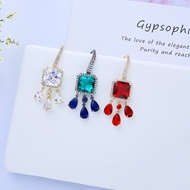Picture of Copper or Brass Cubic Zirconia Dangle Earrings at Unbeatable Price