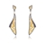Picture of Good Quality Cubic Zirconia Copper or Brass Dangle Earrings
