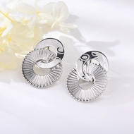 Picture of Great Value Gold Plated Zinc Alloy Stud Earrings with Member Discount