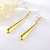 Picture of Inexpensive Zinc Alloy Big Dangle Earrings in Flattering Style