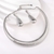 Picture of Good Big Platinum Plated 2 Piece Jewelry Set