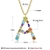 Picture of Impressive Colorful Small Pendant Necklace with Low MOQ