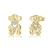 Picture of Copper or Brass White Stud Earrings at Unbeatable Price