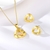 Picture of Nickel Free Gold Plated Classic 2 Piece Jewelry Set As a Gift