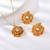 Picture of Trendy Gold Plated Flowers & Plants 2 Piece Jewelry Set with No-Risk Refund