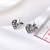 Picture of Impressive Platinum Plated Classic Stud Earrings with Low MOQ