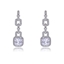 Show details for Luxury Platinum Plated Dangle Earrings with Fast Delivery