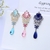 Picture of Distinctive Pink Cubic Zirconia Dangle Earrings with Low MOQ