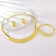 Show details for Most Popular Big Dubai 3 Piece Jewelry Set
