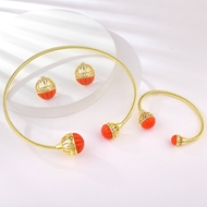 Picture of Filigree Casual Dubai 3 Piece Jewelry Set
