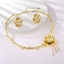 Show details for Dubai Big Necklace and Earring Set Online Only
