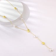 Picture of Trendy Gold Plated Zinc Alloy Long Pendant with No-Risk Refund