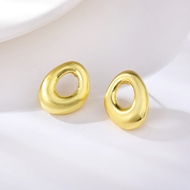 Picture of Dubai Medium Stud Earrings with Beautiful Craftmanship