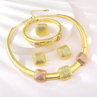 Picture of Low Price Zinc Alloy Dubai 4 Piece Jewelry Set from Trust-worthy Supplier