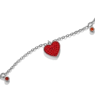 Picture of Featured Red Small Fashion Bracelet in Exclusive Design