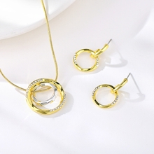 Show details for Zinc Alloy Classic 2 Piece Jewelry Set at Great Low Price
