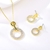 Picture of Eye-Catching White Artificial Crystal 2 Piece Jewelry Set for Ladies