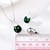 Picture of Attractive Green Small 2 Piece Jewelry Set For Your Occasions